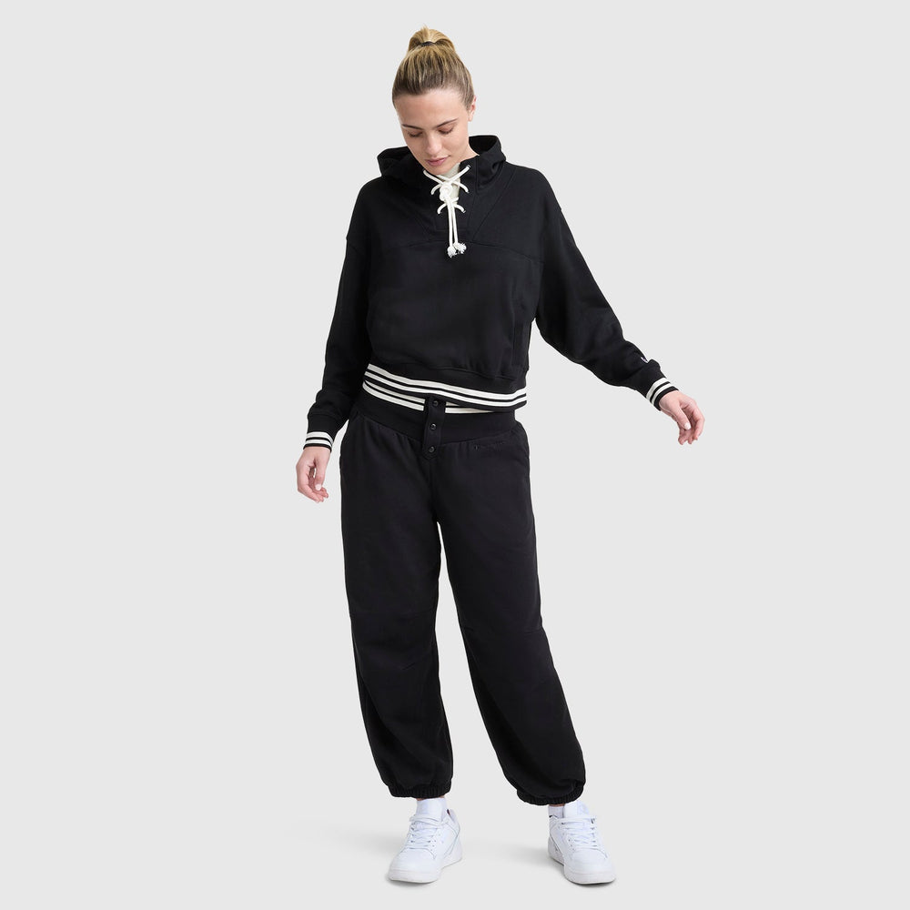 Champion Tackle Snap Front Voluminous Pant - Black