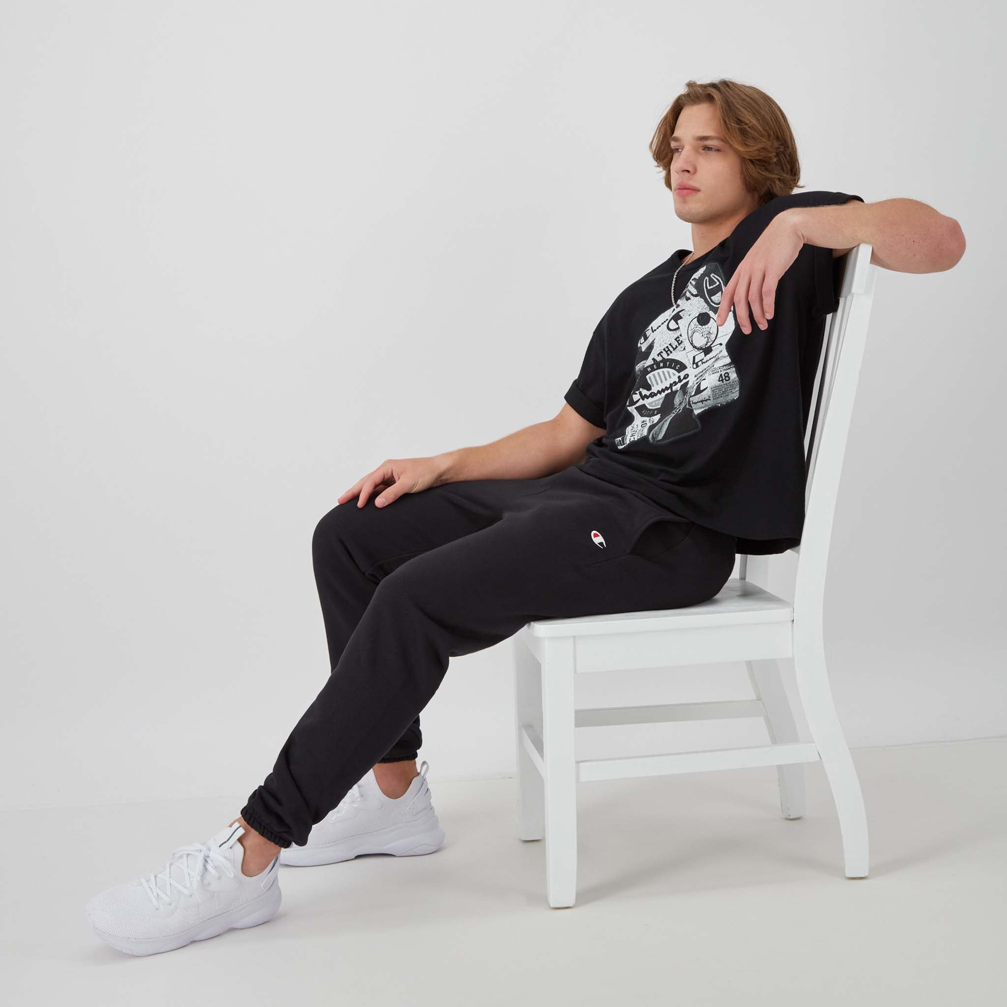Champion Reverse Weave Sweatpant - Black
