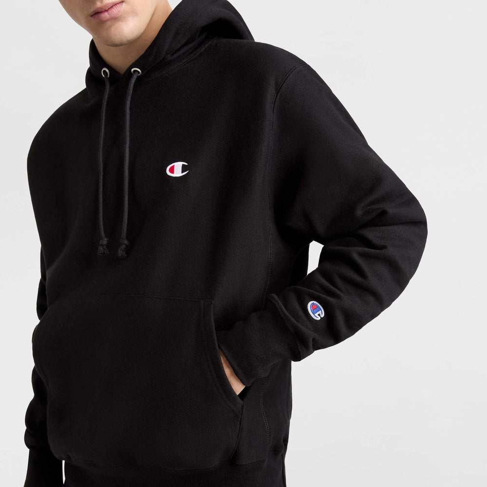 Champion Reverse Weave Hoodie - Black