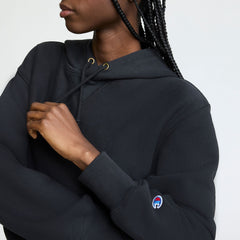 Champion Reverse Weave Hoodie Sweatshirt - Black