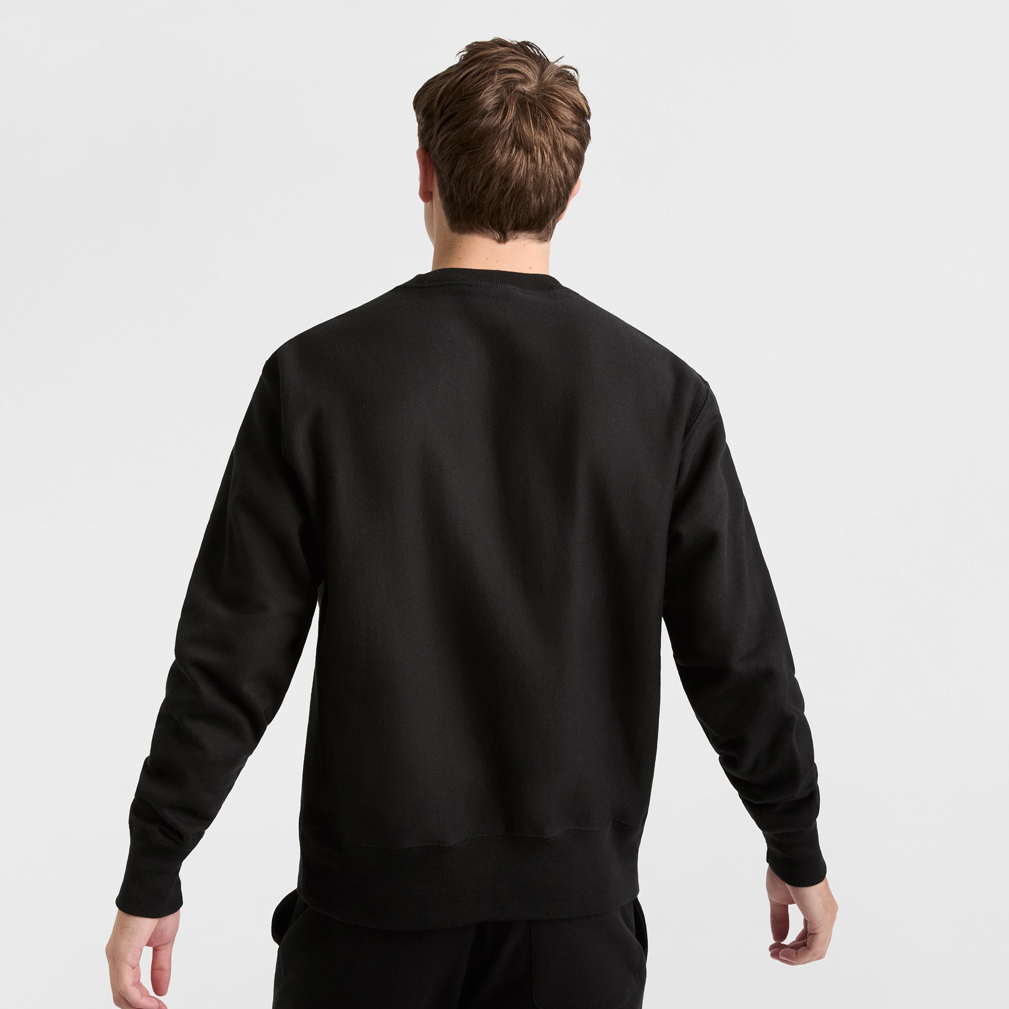 Champion Reverse Weave Crewneck Sweatshirt - Black