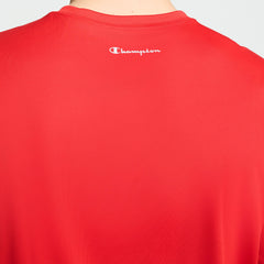 Champion Sport T-Shirt, Reflective C Logo - Scarlet