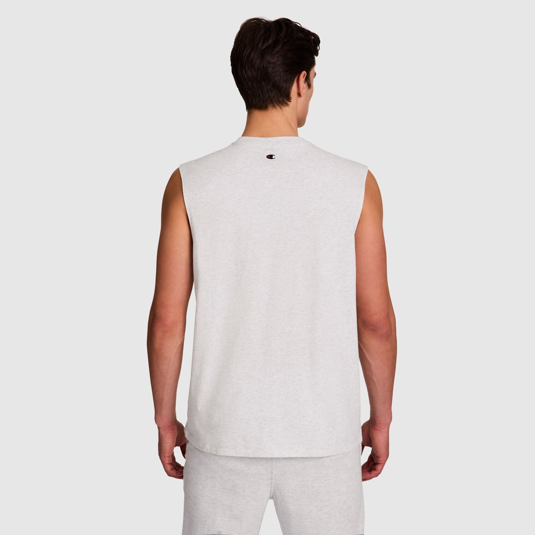Champion Muscle Tank - Platinum Silver Heather