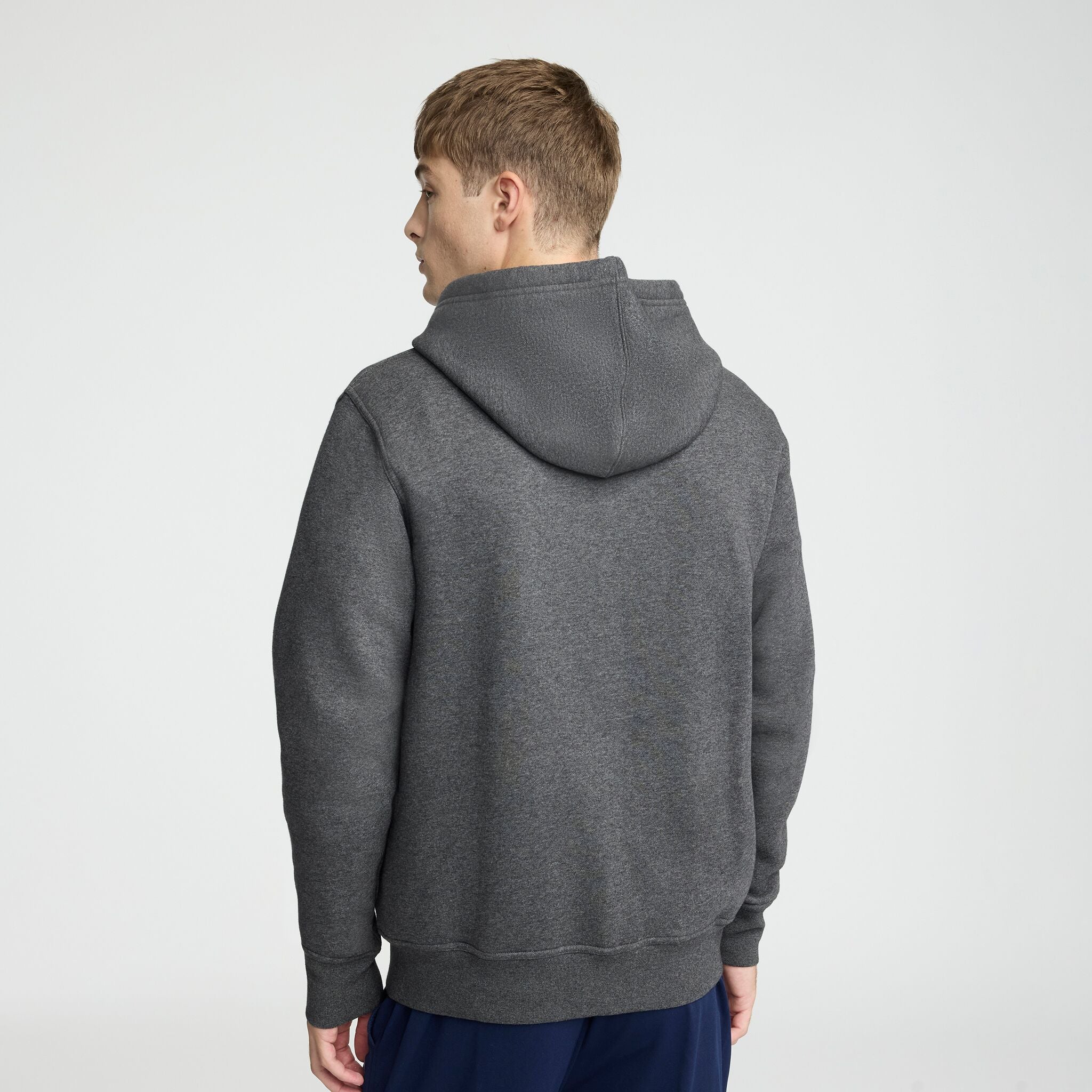 Champion Powerblend Full-Zip Hoodie - Granite Heather