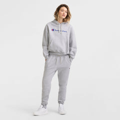 Champion Powerblend Relaxed Hoodie - Oxford Grey Heather