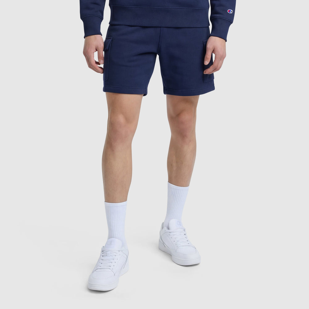 Champion 8" Fleece Cargo Short - Blue Depth