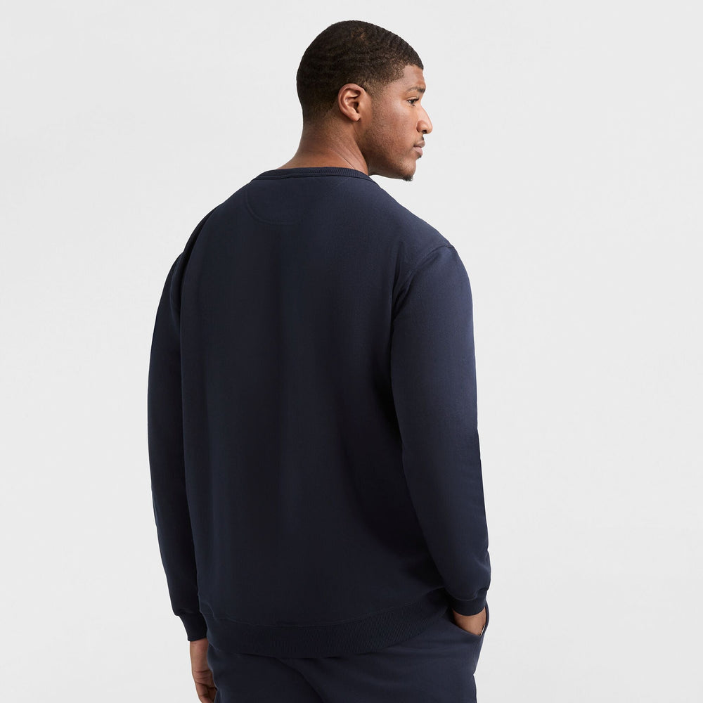 Champion Powerblend Crewneck Sweatshirt - Big & Tall - Deep Navy