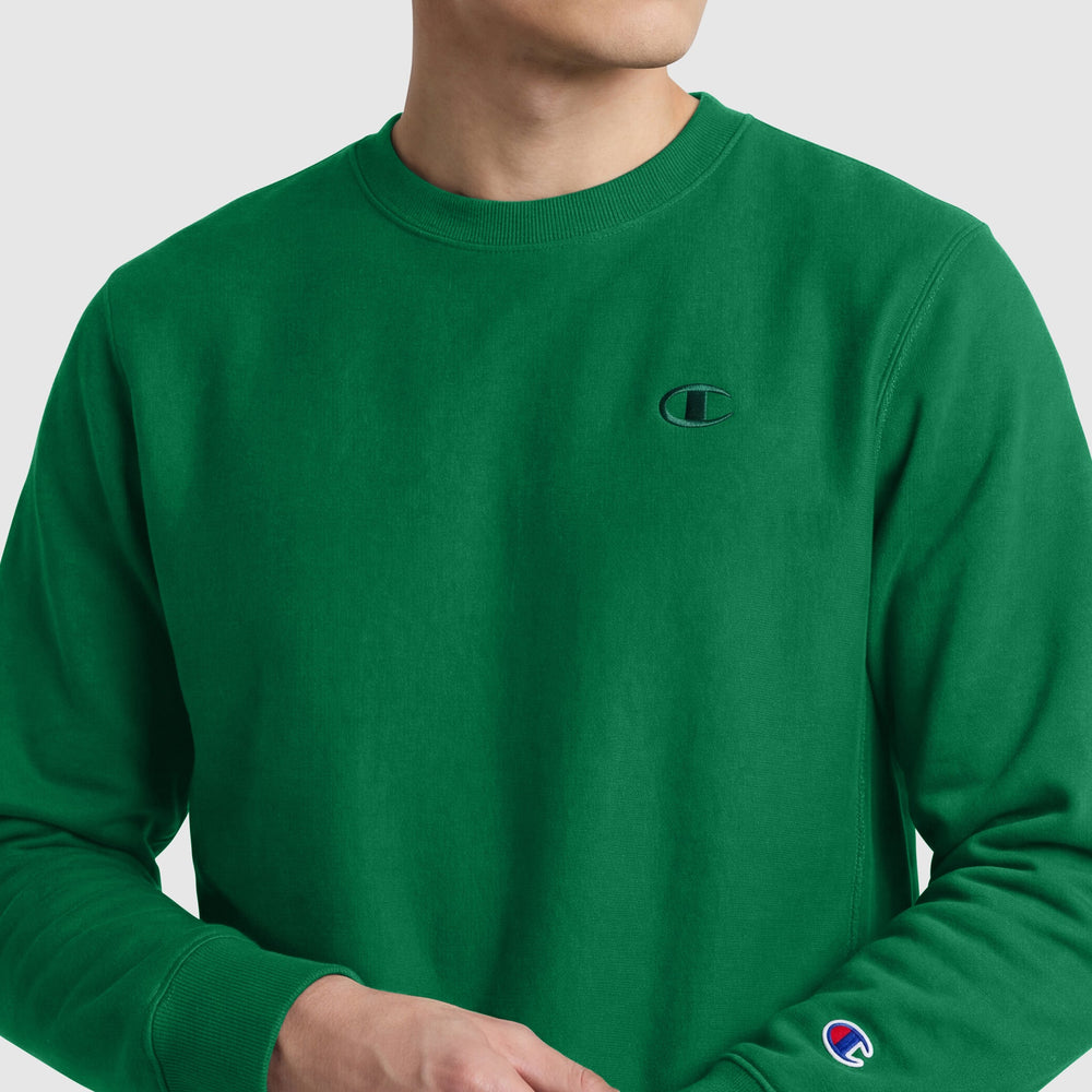 Champion Powerblend Crewneck Sweatshirt - Verdant Green