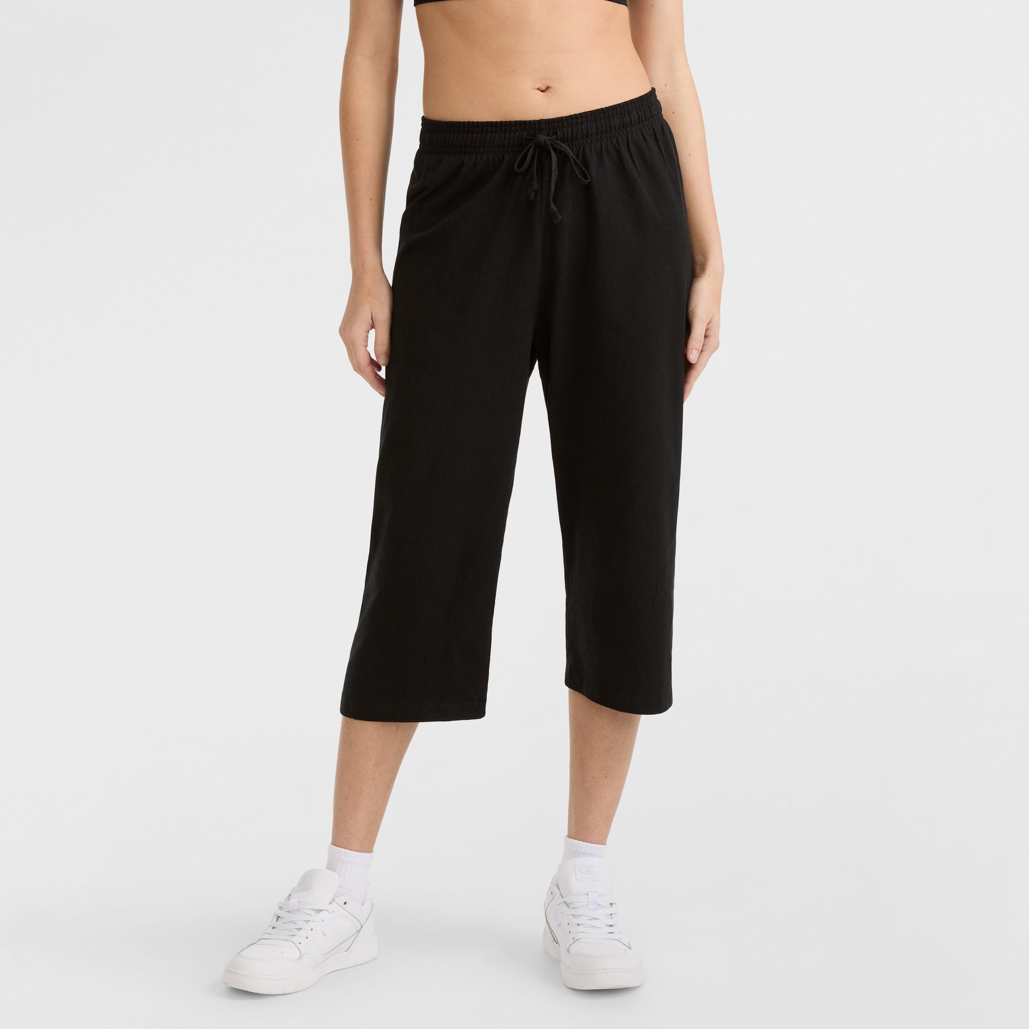 Champion Lightweight Lounge Capri Pants - Black