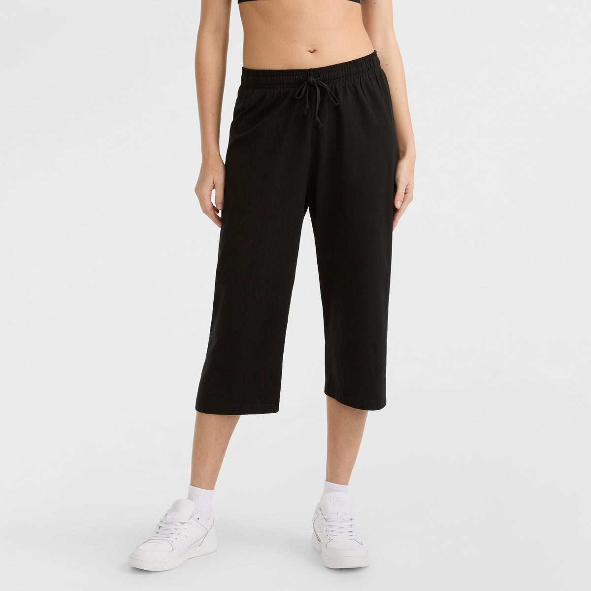 Champion Lightweight Lounge Capri Pants - Black