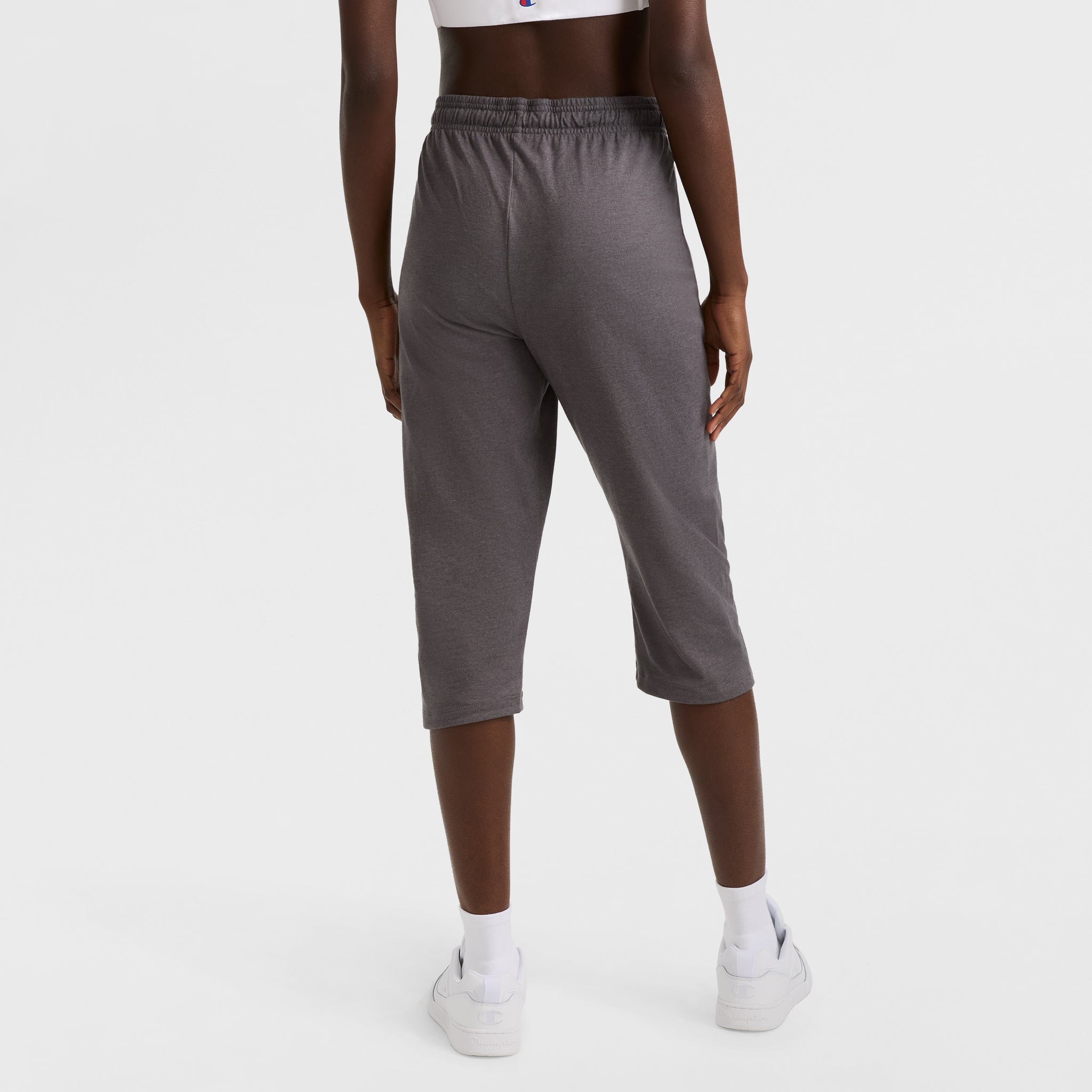 Champion Lightweight Lounge Capri Pants - Granite Heather