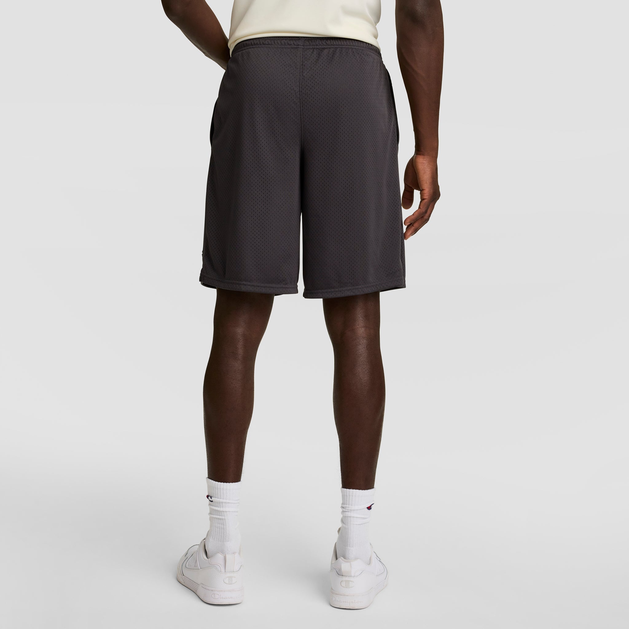 Champion 9" Classic Mesh Shorts - Granite