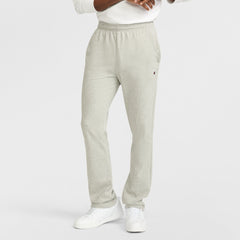 Champion Lightweight Lounge Pants, Open Hem - New Manhattan Mist Heather