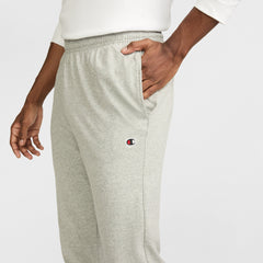 Champion Lightweight Lounge Pants, Open Hem - New Manhattan Mist Heather