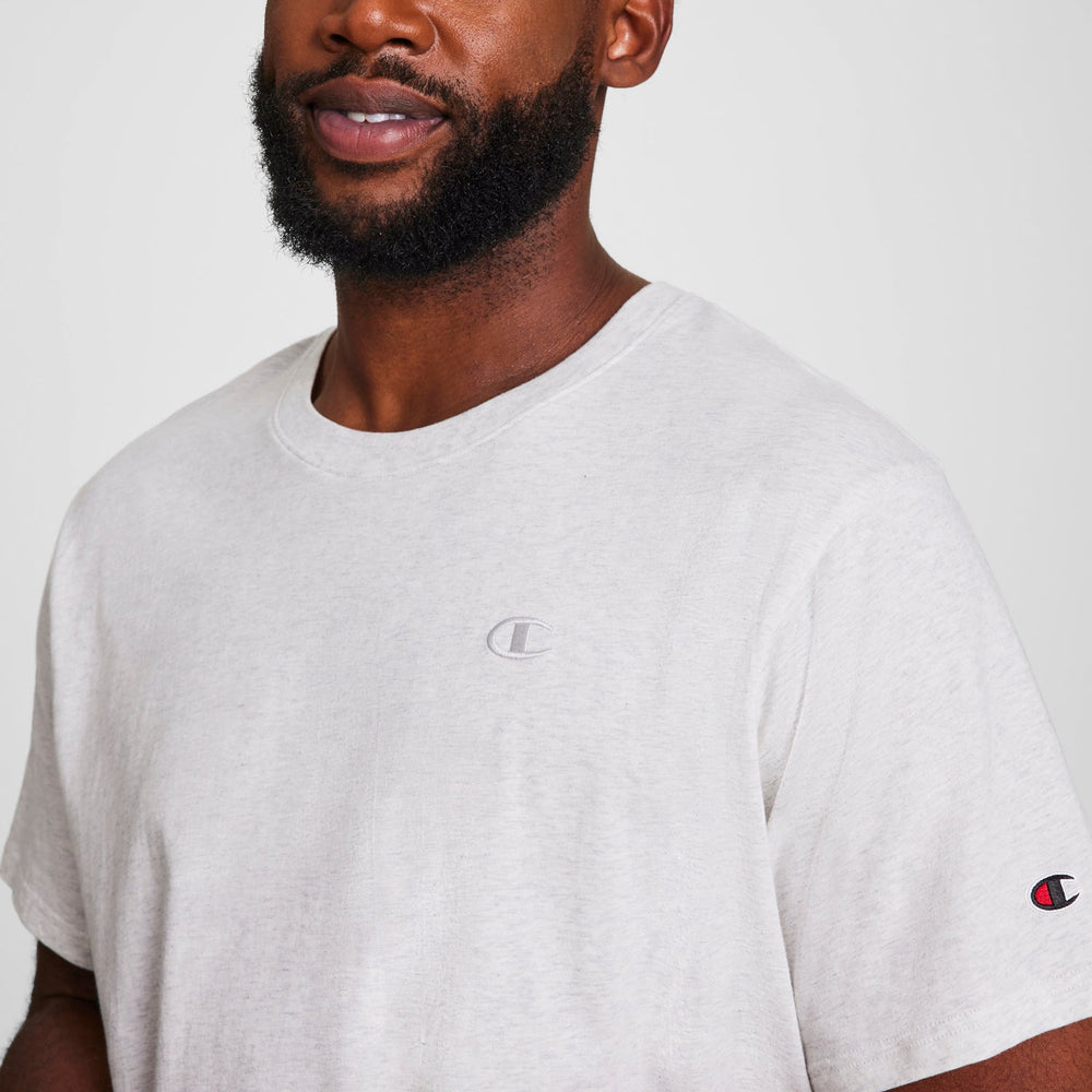 Champion Classic T-Shirt - Big & Tall - Platinum Silver Heather