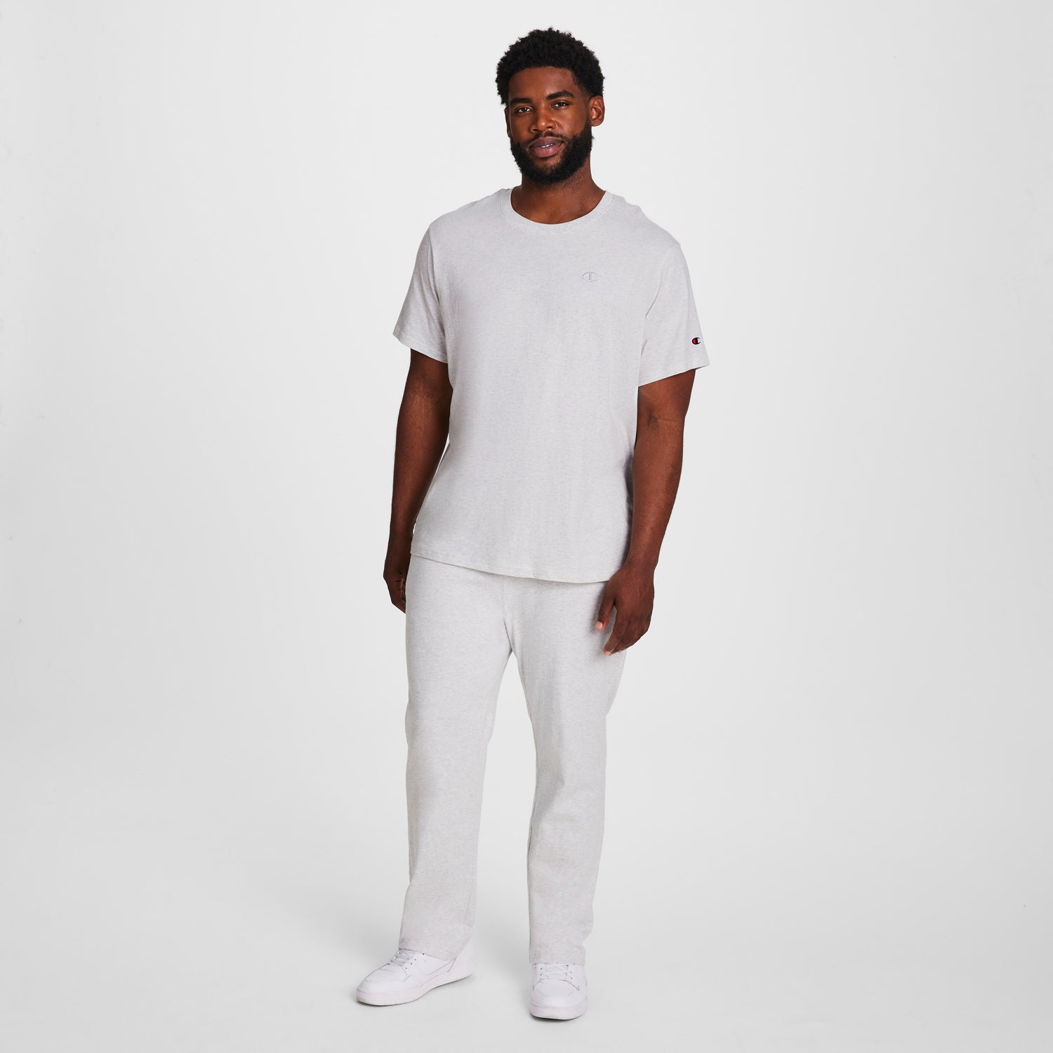 Champion Classic T-Shirt - Big & Tall - Platinum Silver Heather