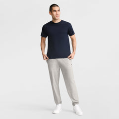 Champion Lightweight Lounge Pants, Cinched Hem - New Manhattan Mist Heather