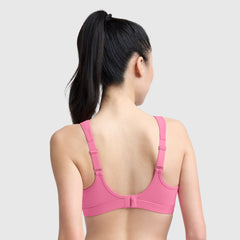Champion Spot Comfort High-Impact Sports Bra - Pink Cosmos