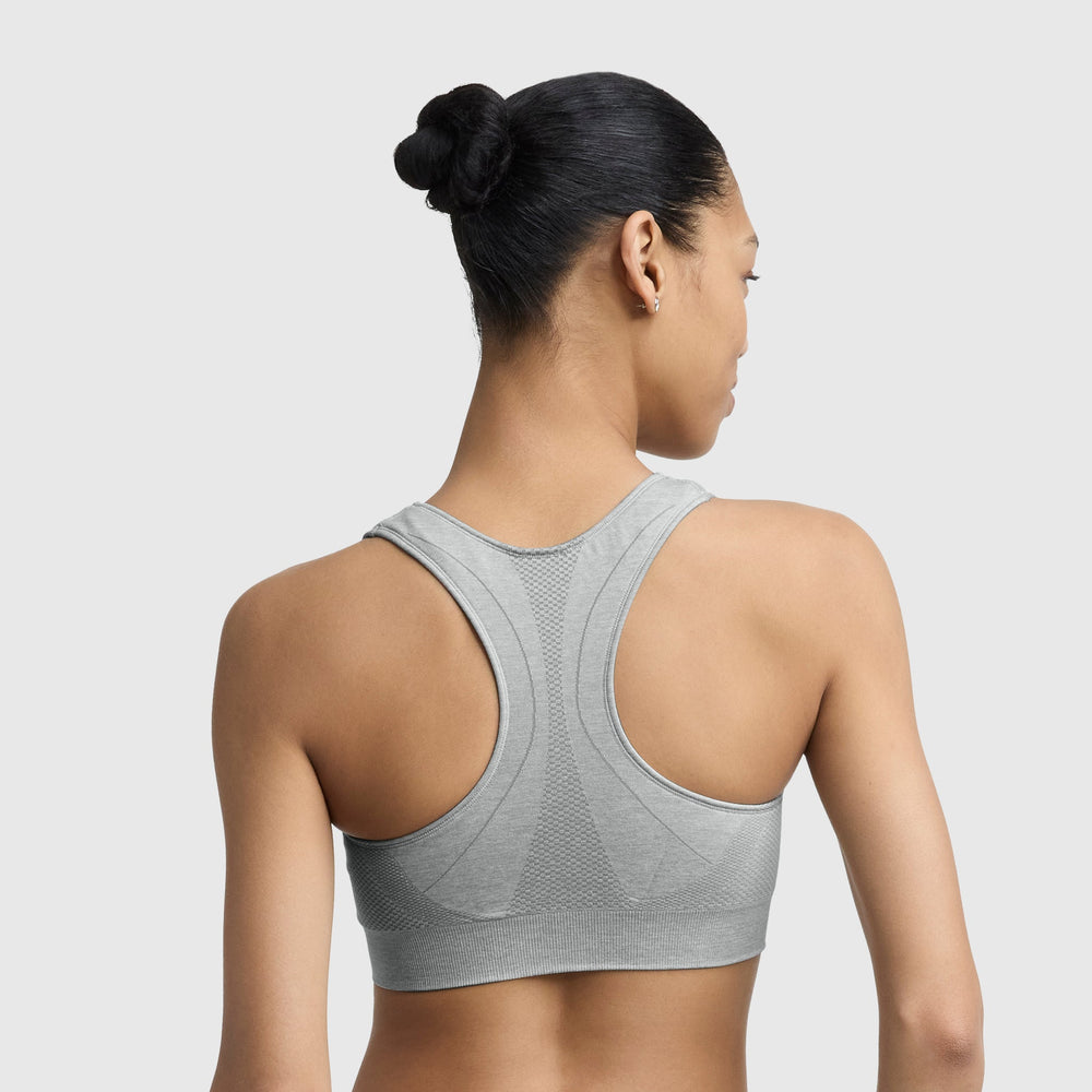 Champion Seamless Racerback Sports Bra - Oxford Grey Heather