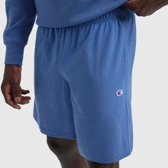 Champion 9" Lightweight Lounge Shorts, C Patch Logo - Coastal Fjord
