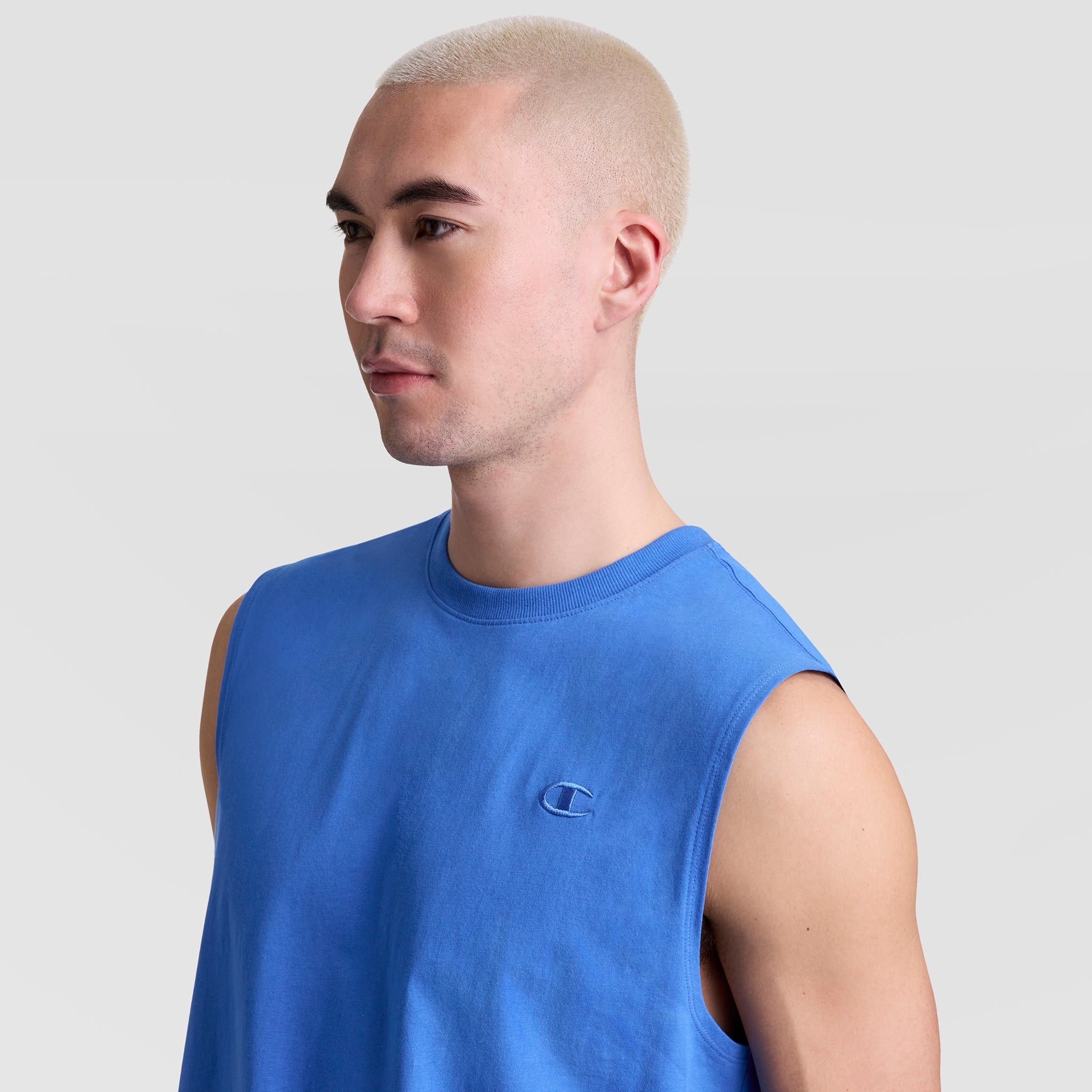 Champion Muscle Tank - Nebulas Blue