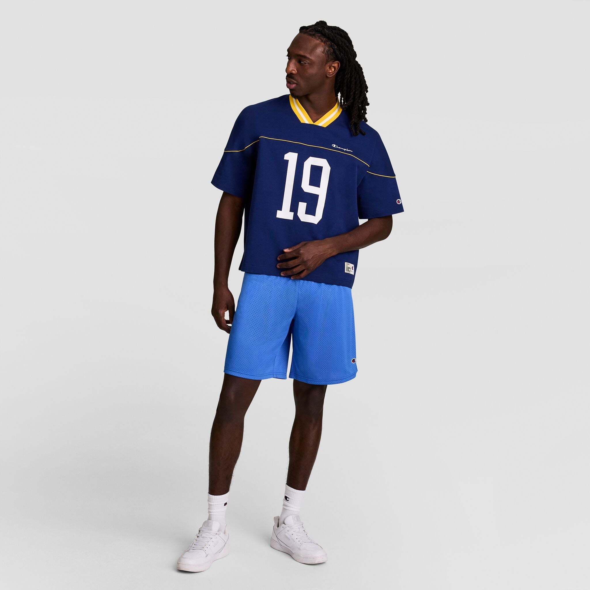 Champion 9" Classic Mesh Shorts - Nebulas Blue