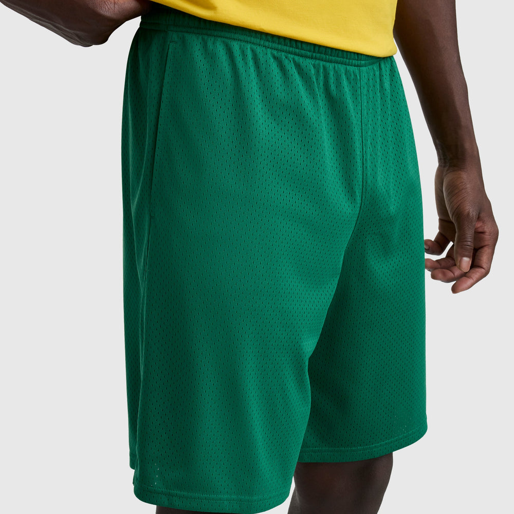 Champion 9" Classic Mesh Shorts - Verdant Green