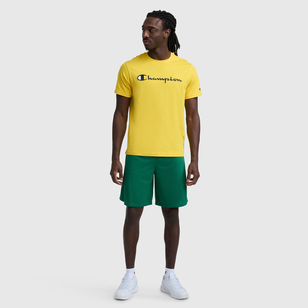 Champion 9" Classic Mesh Shorts - Verdant Green