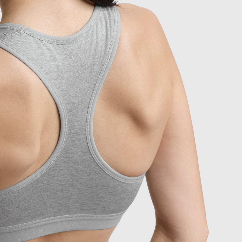 Champion Compression Sports Bra - Oxford Grey Heather