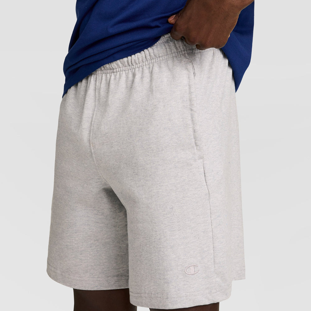 Champion 7" Jersey Short - Oxford Grey Heather