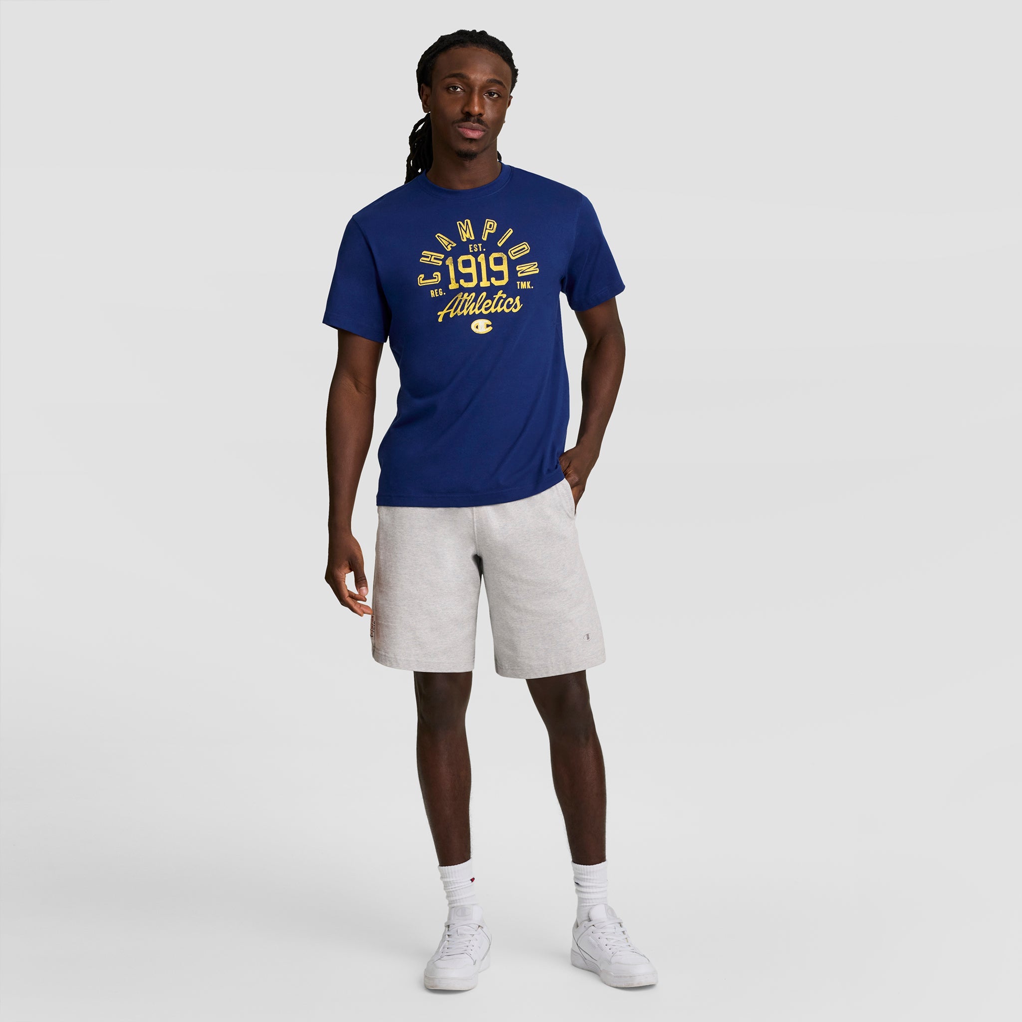 Champion 7" Jersey Short - Oxford Grey Heather