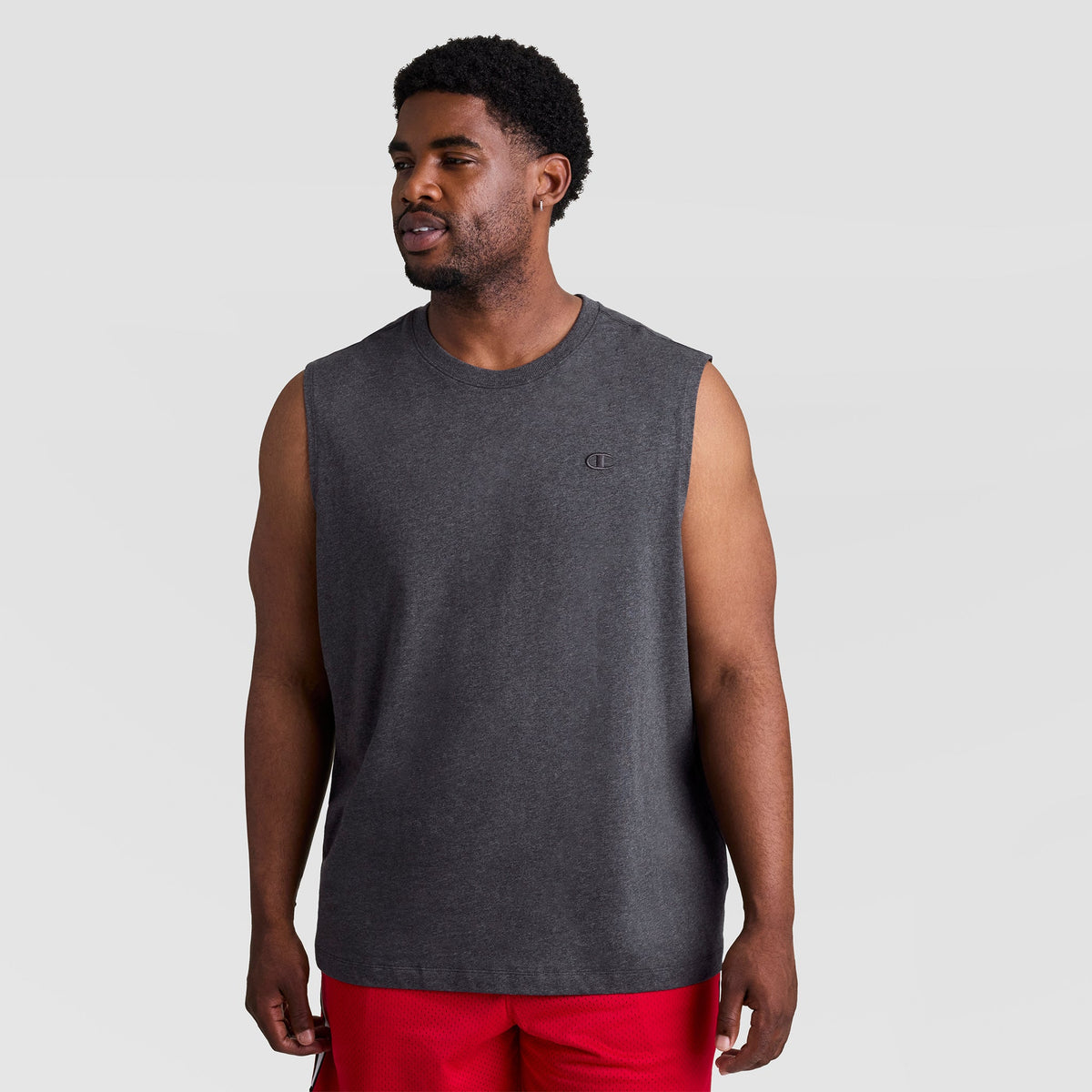Champion Muscle Tank - Big & Tall - Granite Heather