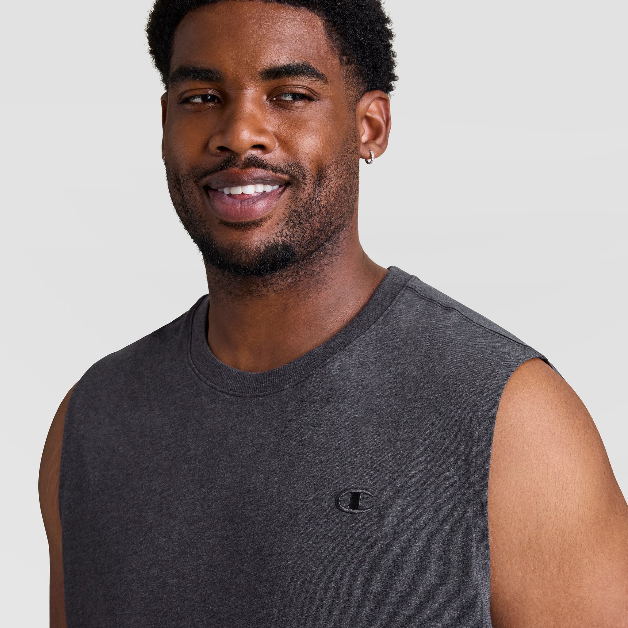 Champion Muscle Tank - Big & Tall - Granite Heather