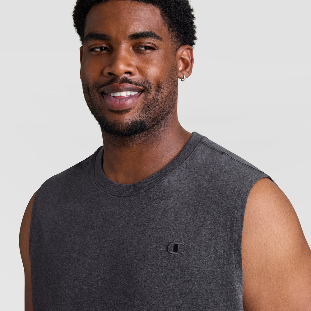 Champion Muscle Tank - Big & Tall - Granite Heather