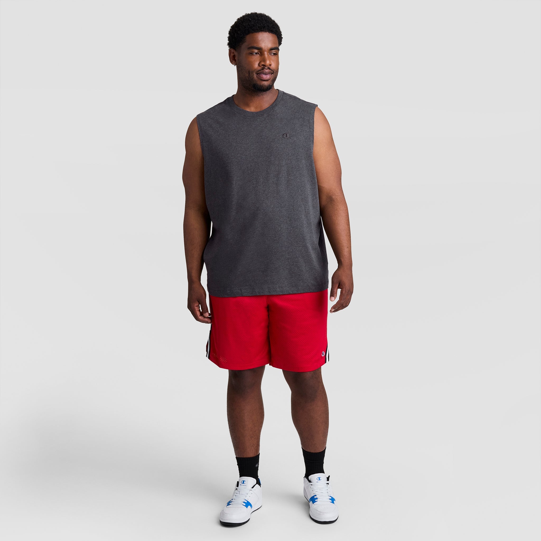 Champion Muscle Tank - Big & Tall - Granite Heather