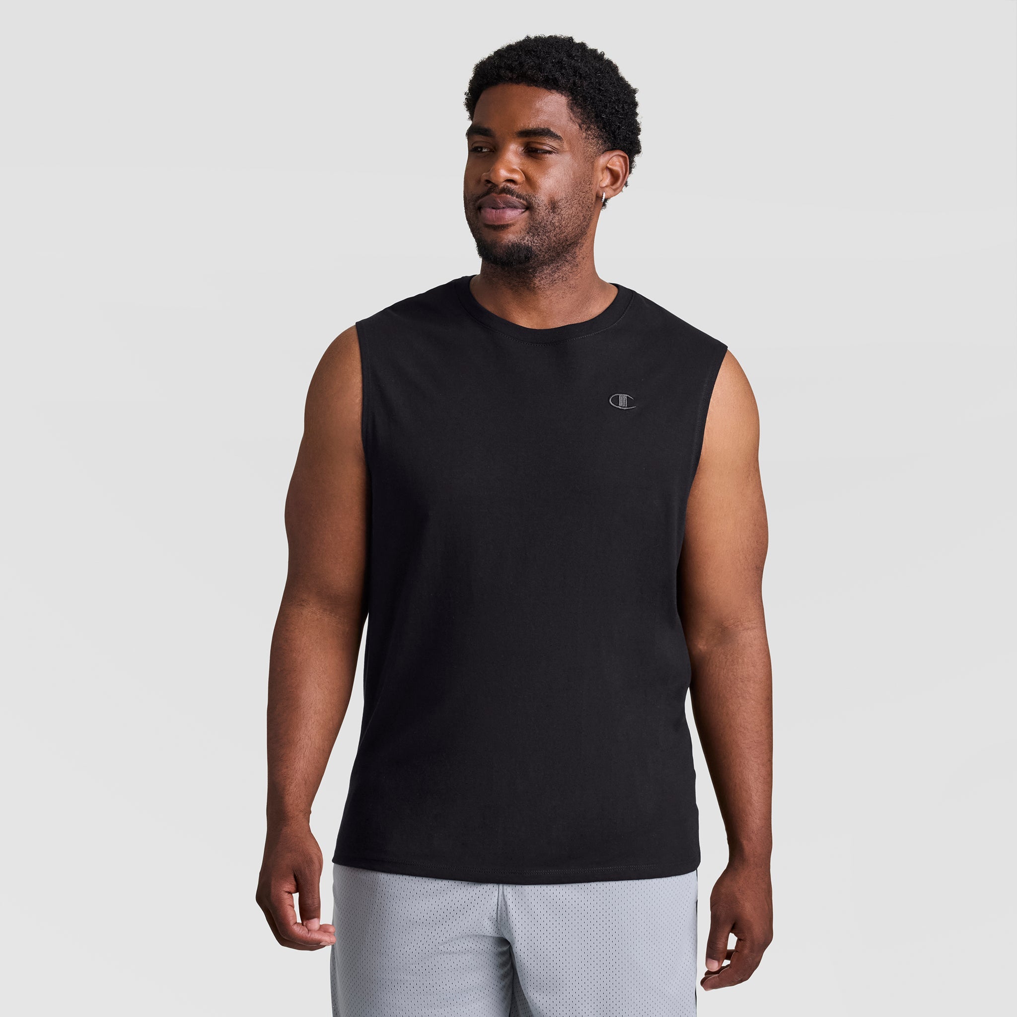 Champion Muscle Tank - Big & Tall - Black