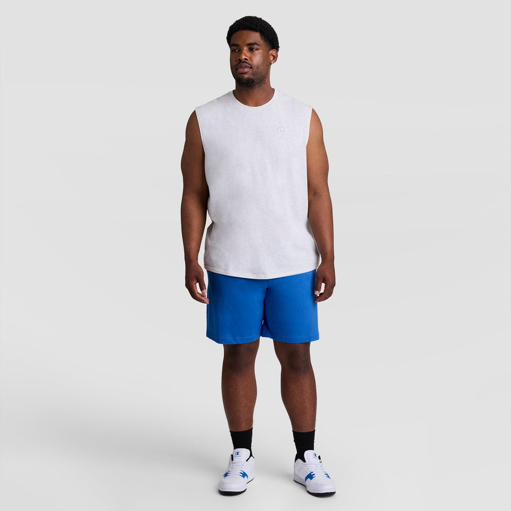Champion Muscle Tank - Big & Tall - Platinum Silver Heather