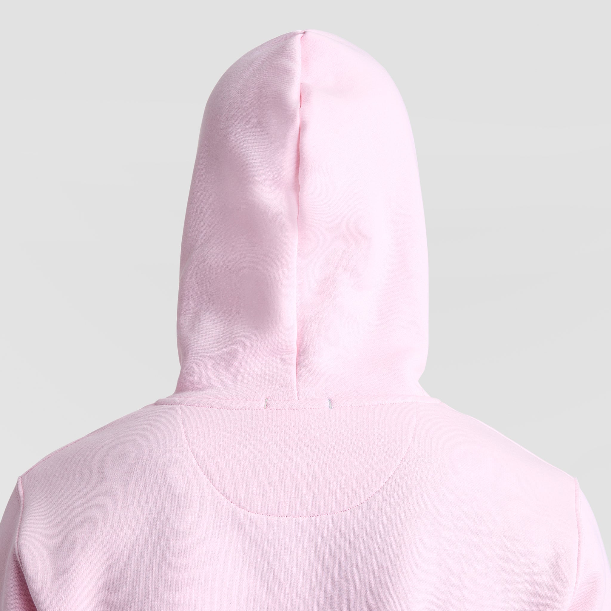 Champion Powerblend Hoodie, Tonal Script Logo - Rose Shadow