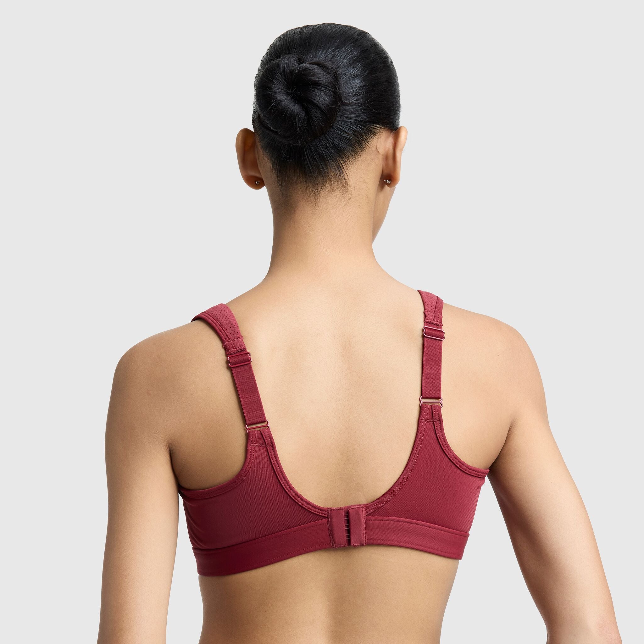 Champion Spot Comfort High-Impact Sports Bra - Pomegranate