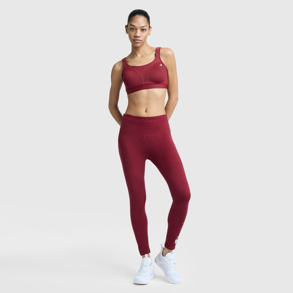 Champion Spot Comfort High-Impact Sports Bra - Pomegranate