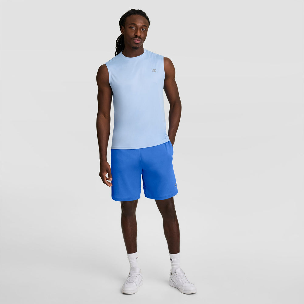 Champion 7" Moisture Wicking, Sport Shorts - Nebulas Blue
