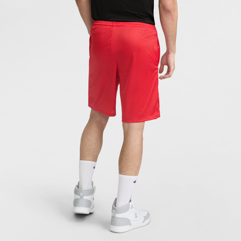Champion 9" Classic Mesh Shorts - Crimson