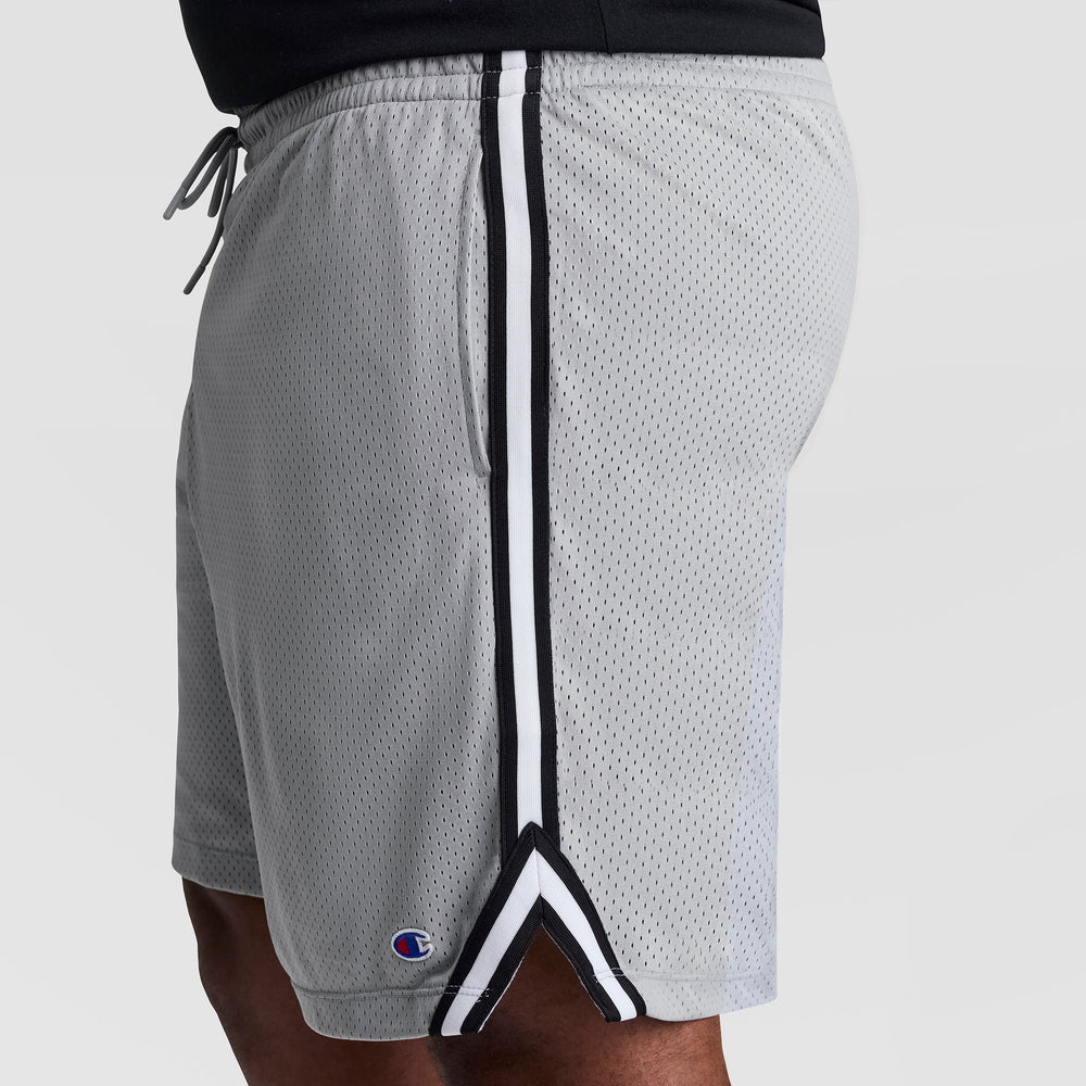 Champion 10" Lacrosse Mesh Shorts - Big & Tall - Quarry