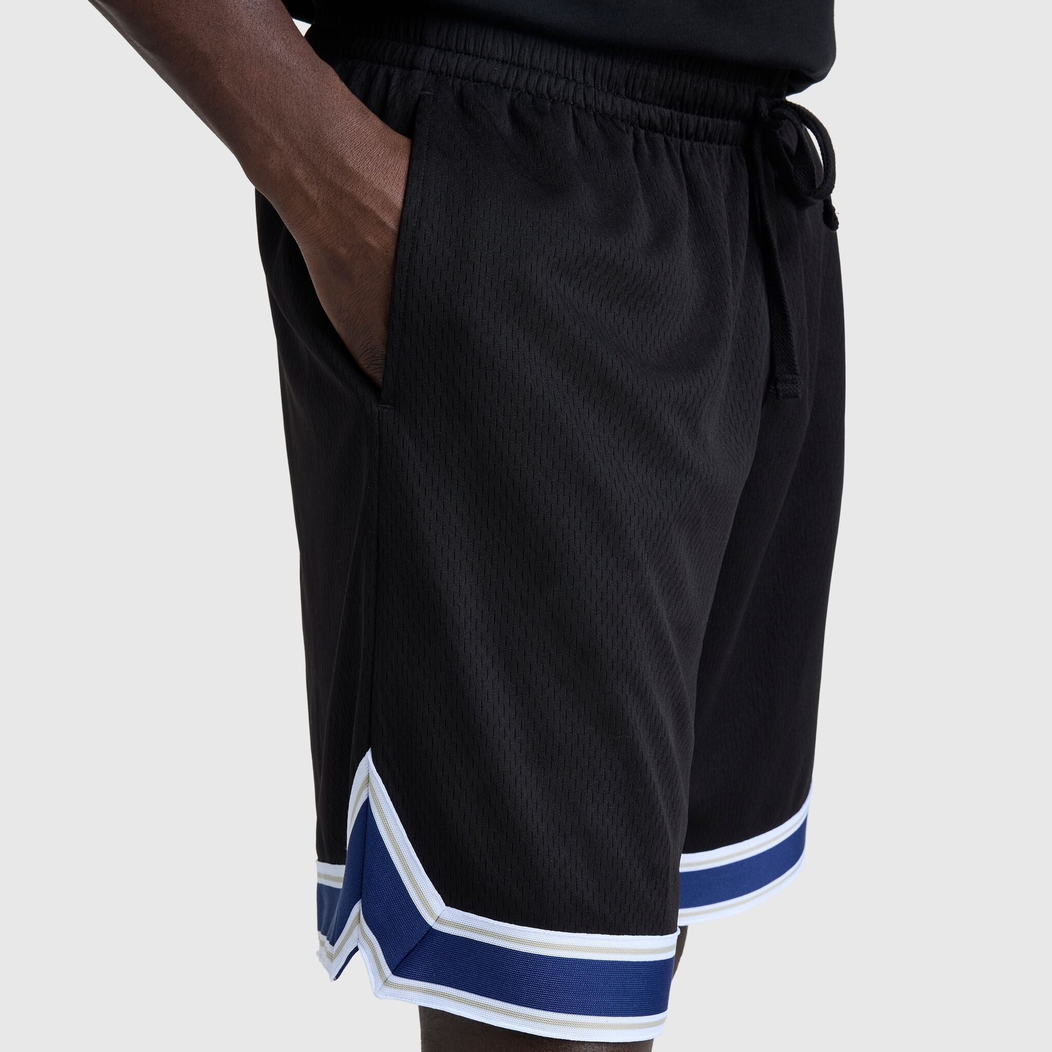 Champion 10" Gridiron Reversible Short, Script Logo - Black