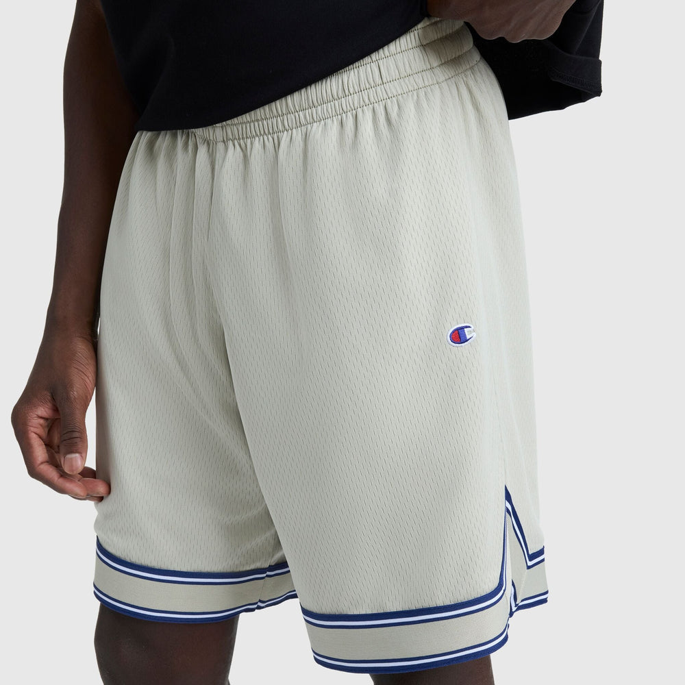 Champion 10" Gridiron Reversible Short, Script Logo - Black