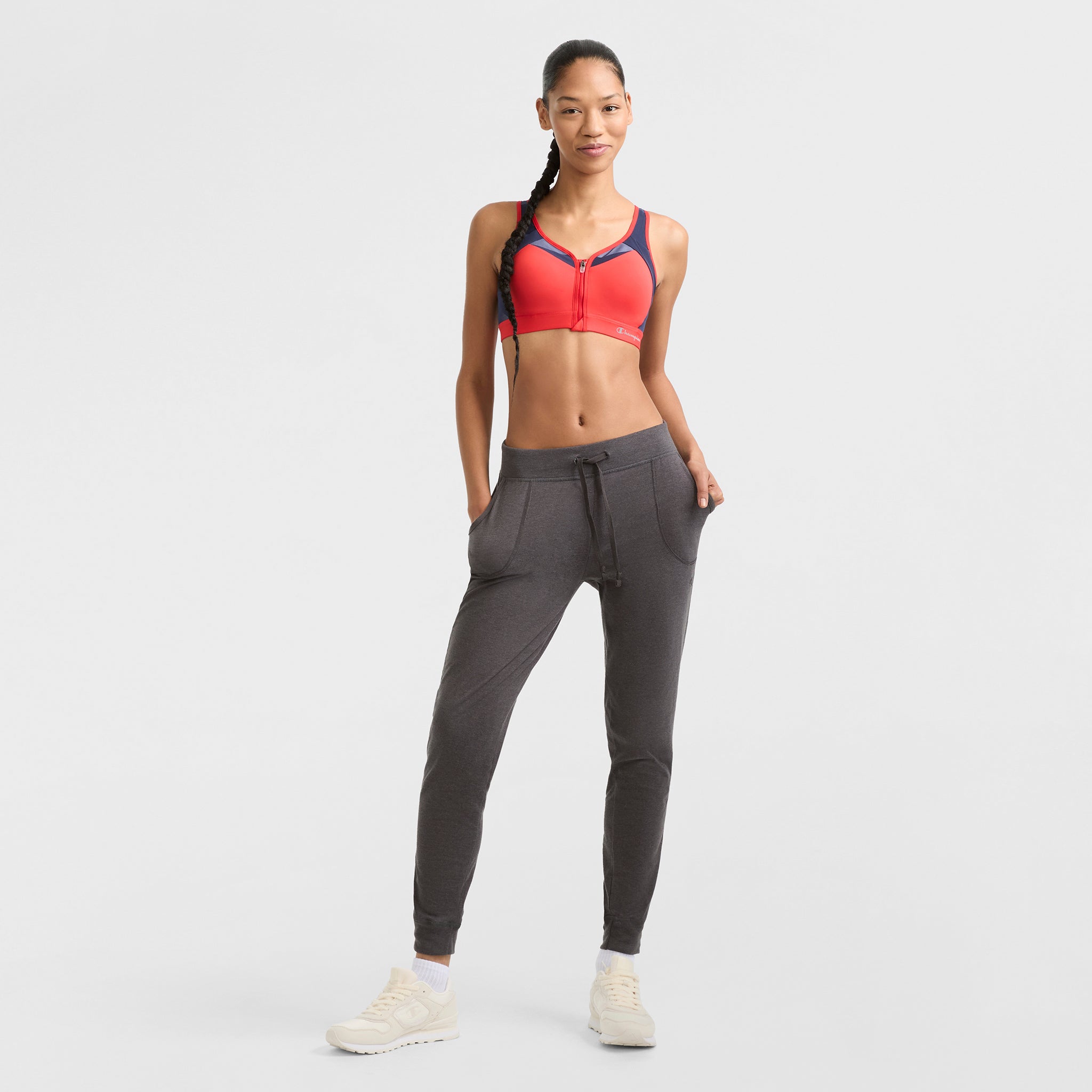 Champion Jersey Jogger - Granite Heather