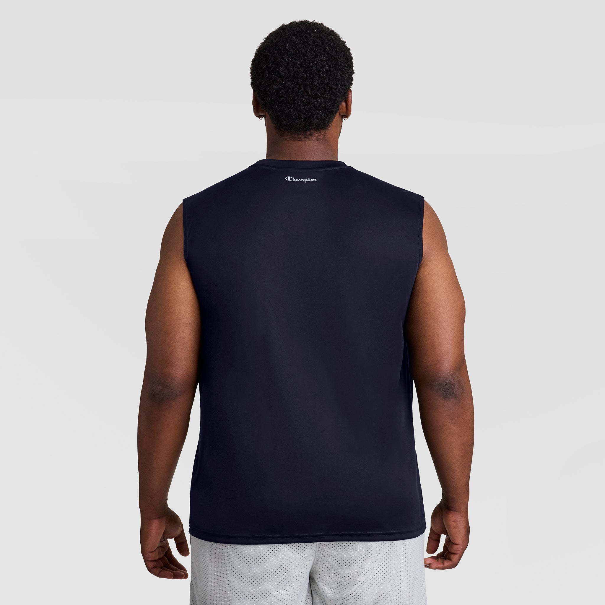 Champion Sport Muscle Tank, Reflective C Logo - Big & Tall - Deep Navy