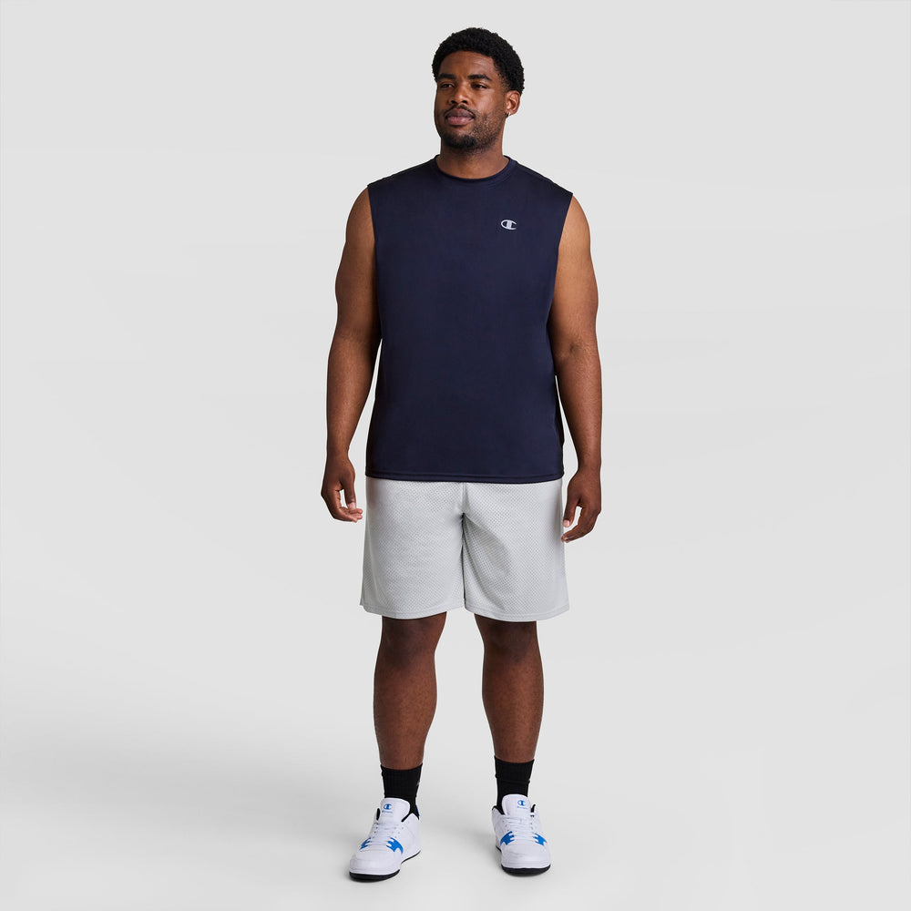 Champion Sport Muscle Tank, Reflective C Logo - Big & Tall - Deep Navy