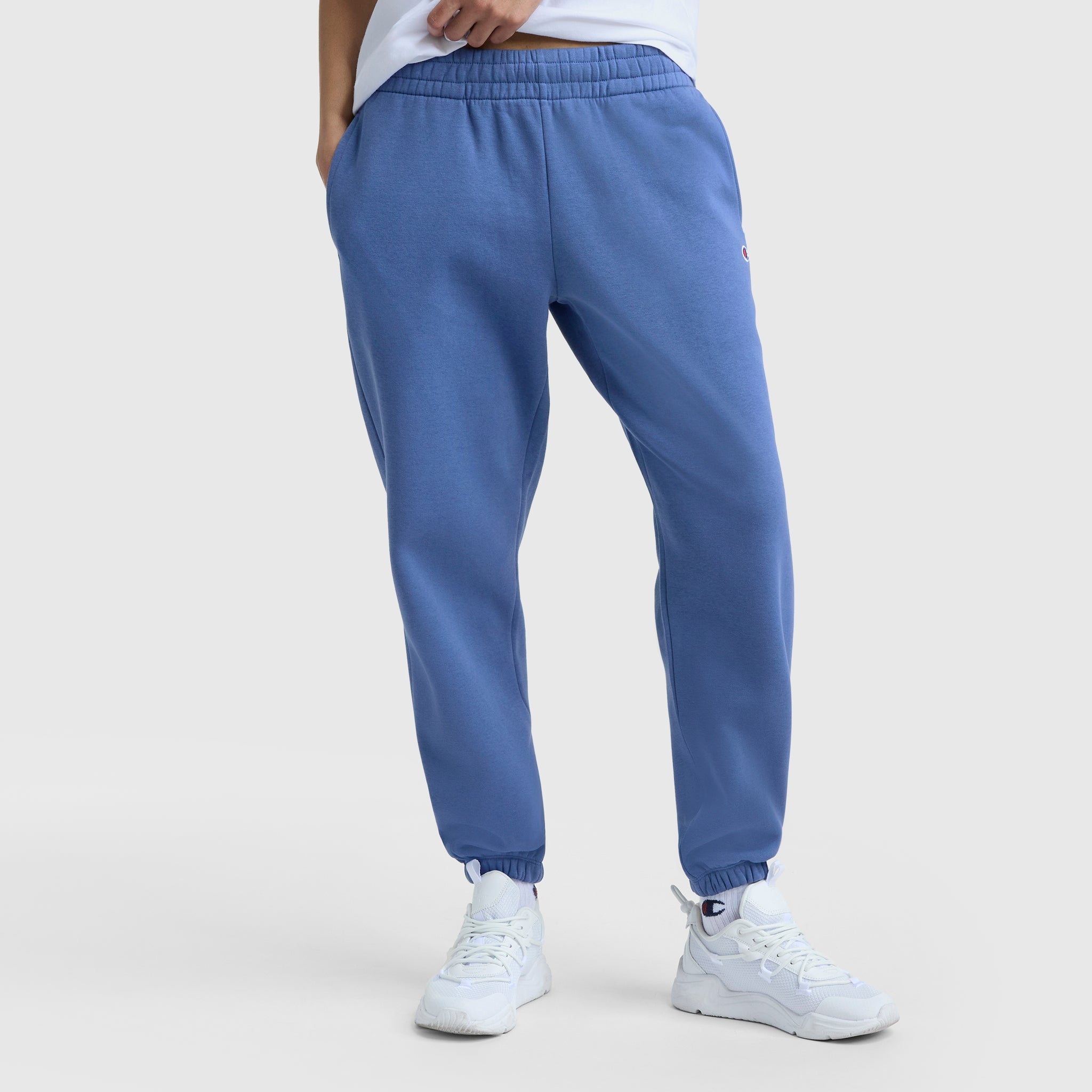 Champion Powerblend Oversized Sweatpants - Coastal Fjord