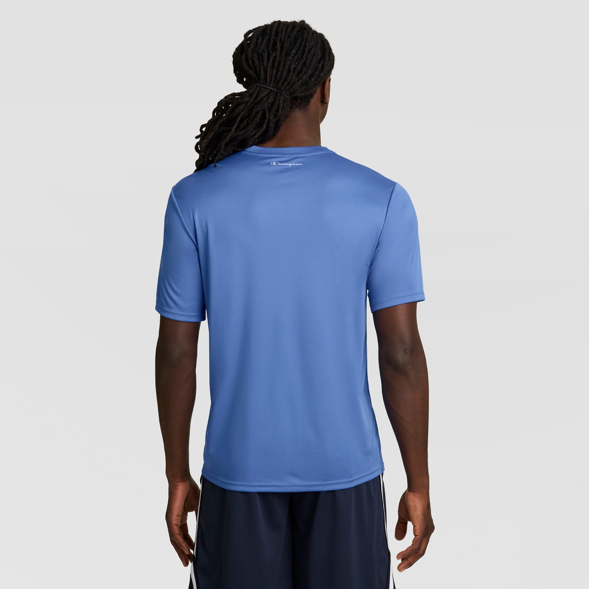 Champion Sport T-Shirt, Reflective C Logo - Coastal Fjord